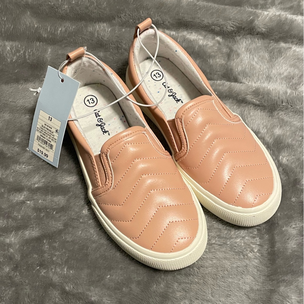 Nellie Blush Pink Slip-On Sneaker-Cat & Jack